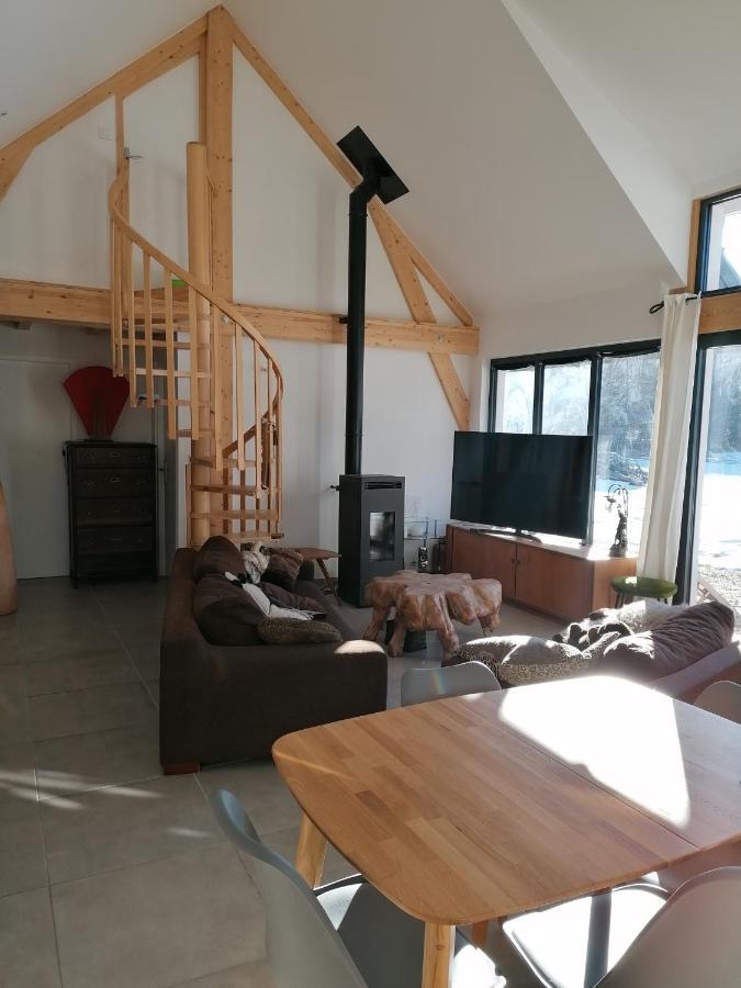 Maison Dans Parc Cloture Barcelonnette Eksteriør bilde